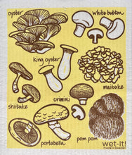 Load image into Gallery viewer, Mushroom Medley Swedish Cloth
