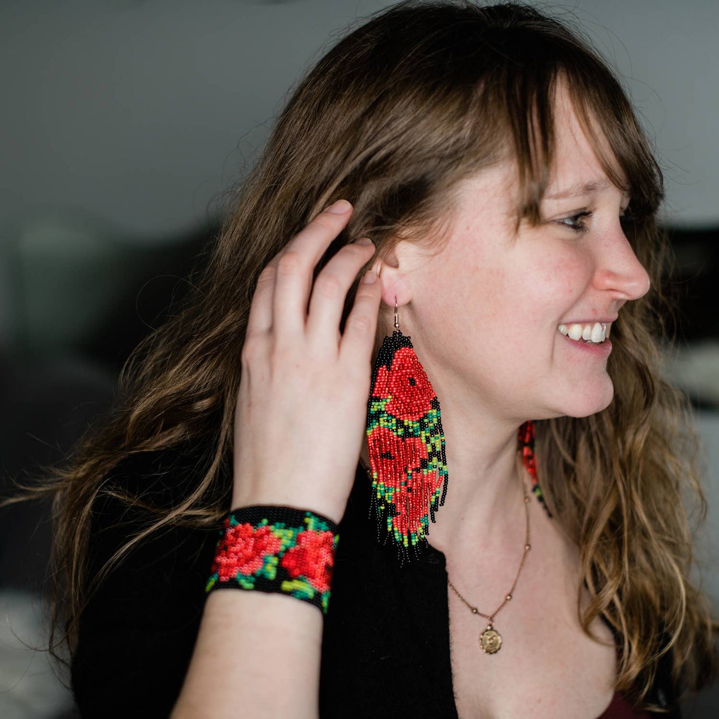 Rose Earring