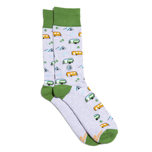 Socks that Protect National Parks (Green Campers): Medium
