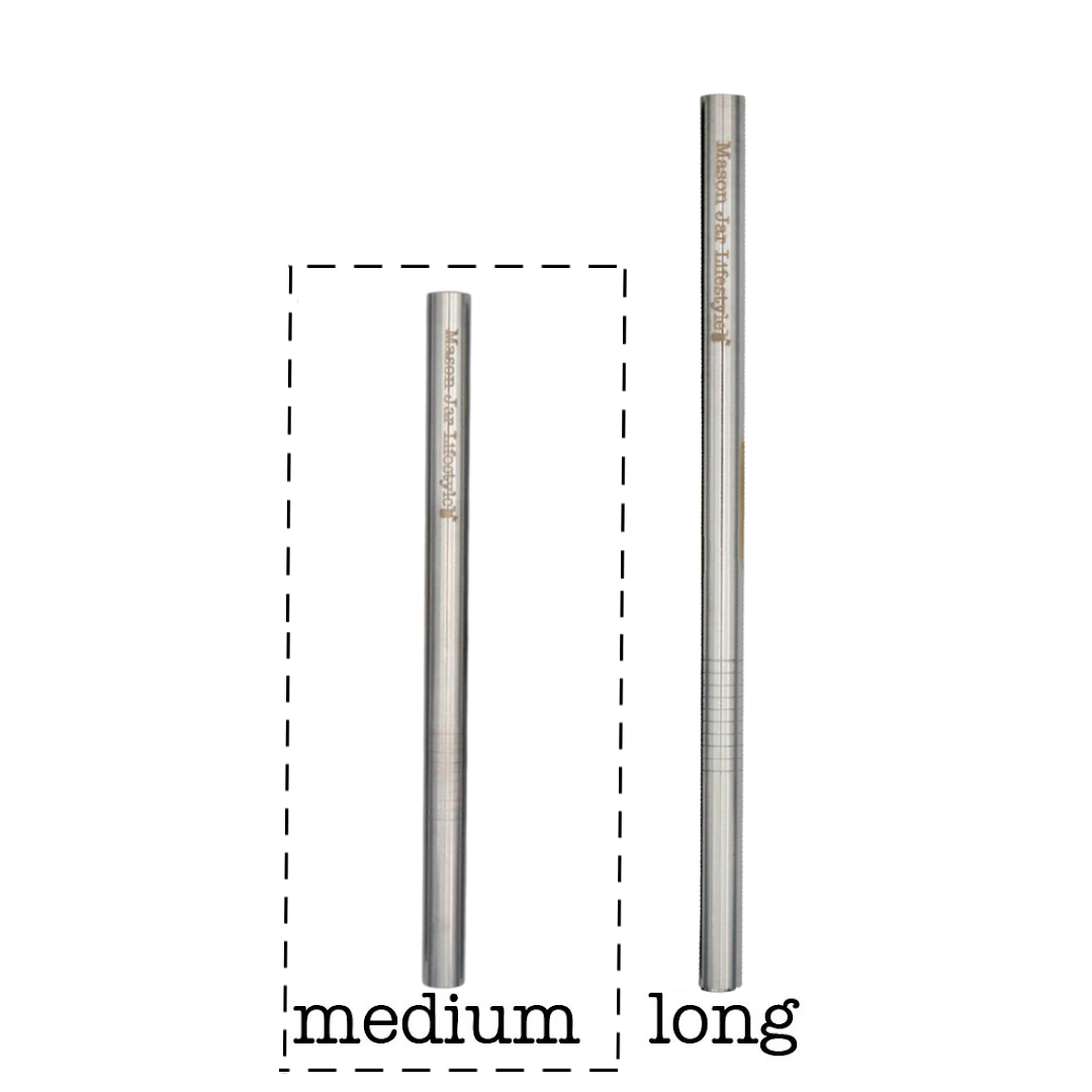 Individual Straws for Mason Jars