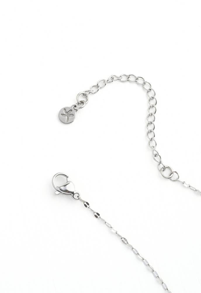 Brayden Turquoise Necklace in Silver
