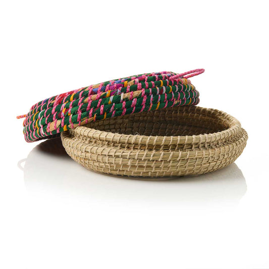 Sari Lidded Pie Basket