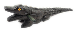 12 inch Green Alligator / Crocodile Drum
