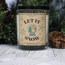 Load image into Gallery viewer, Let It Snow | 100% Soy Wax Candle

