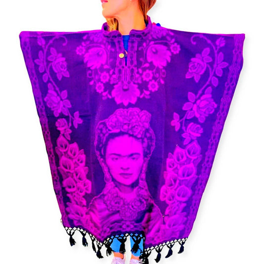 Poncho Frida Reversible