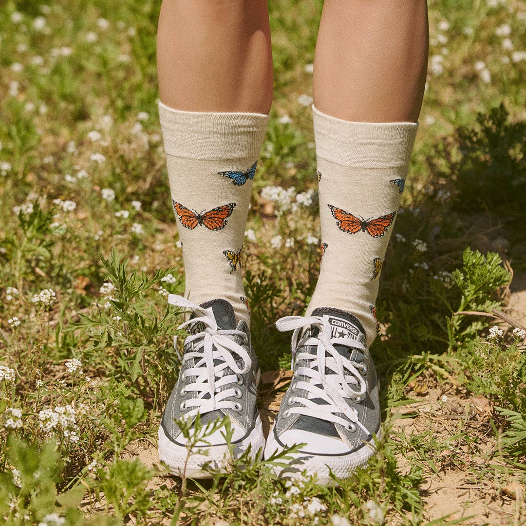 Socks that Protect Butterflies: Medium