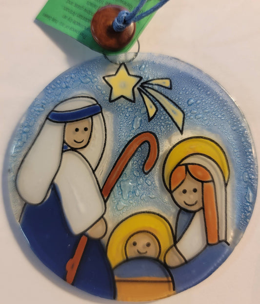 Nativity Scene Ornament / Suncatcher