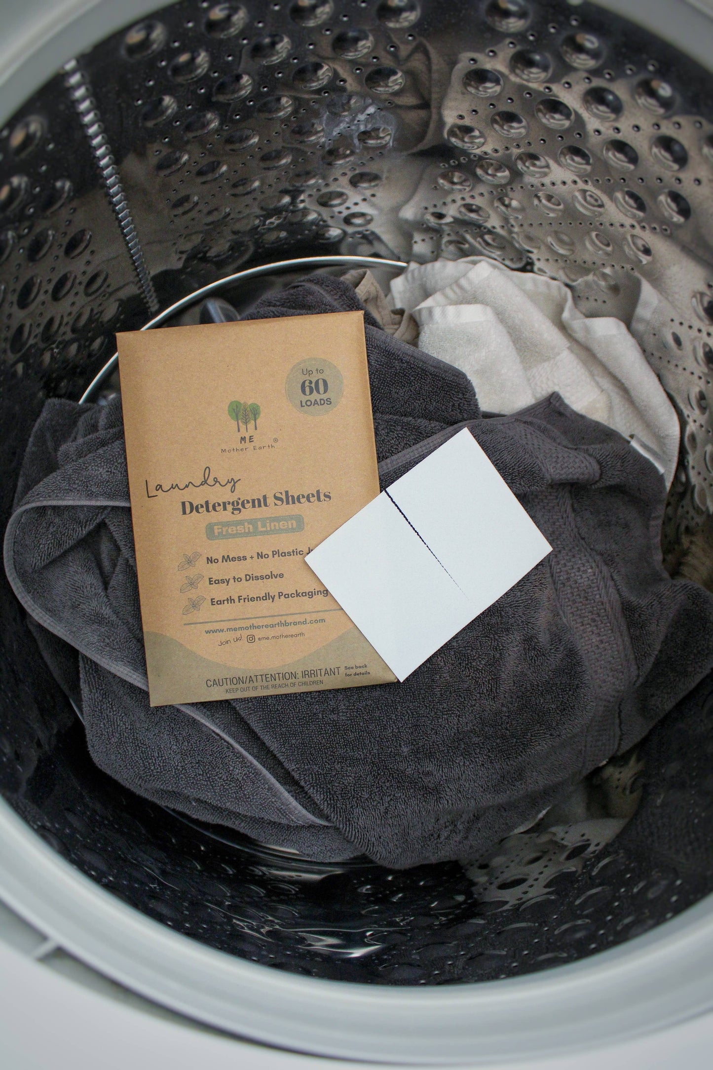 Laundry Detergent Sheets: 60 Loads: Unscented