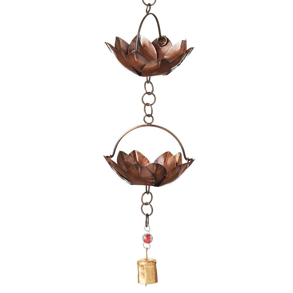 Lotus Garden Rain Chain