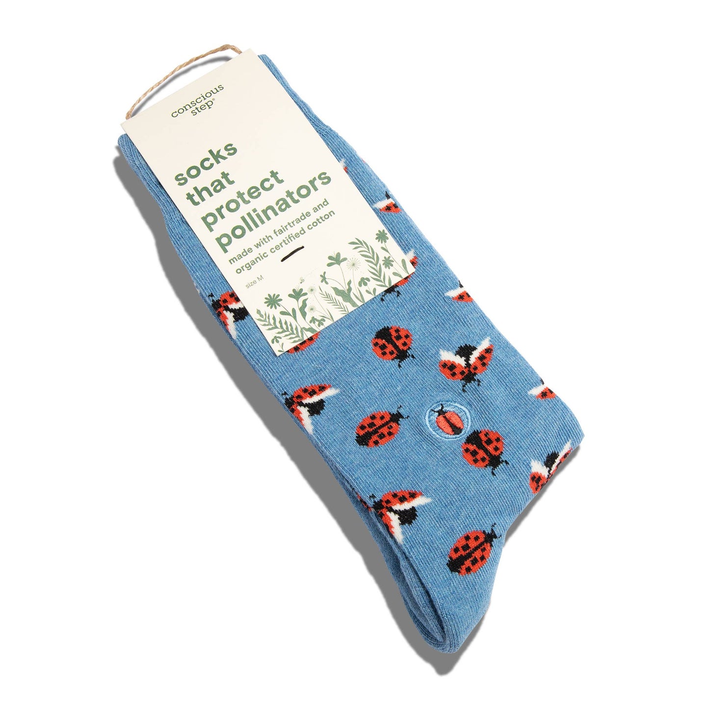 Socks that Protect Pollinators (Blue Ladybugs): Small