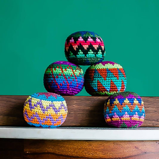 Woven Hacky Sack Foot Bag