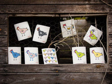 Load image into Gallery viewer, Spotted Green Chicken Swedish Cloth
