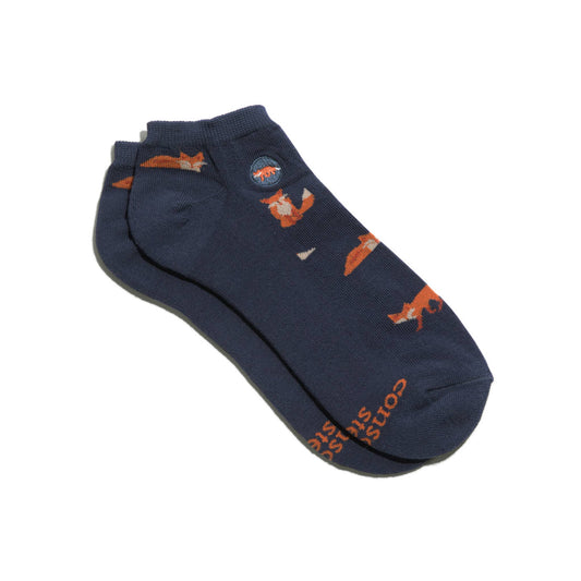 Adult Ankle Socks That Protect Foxes