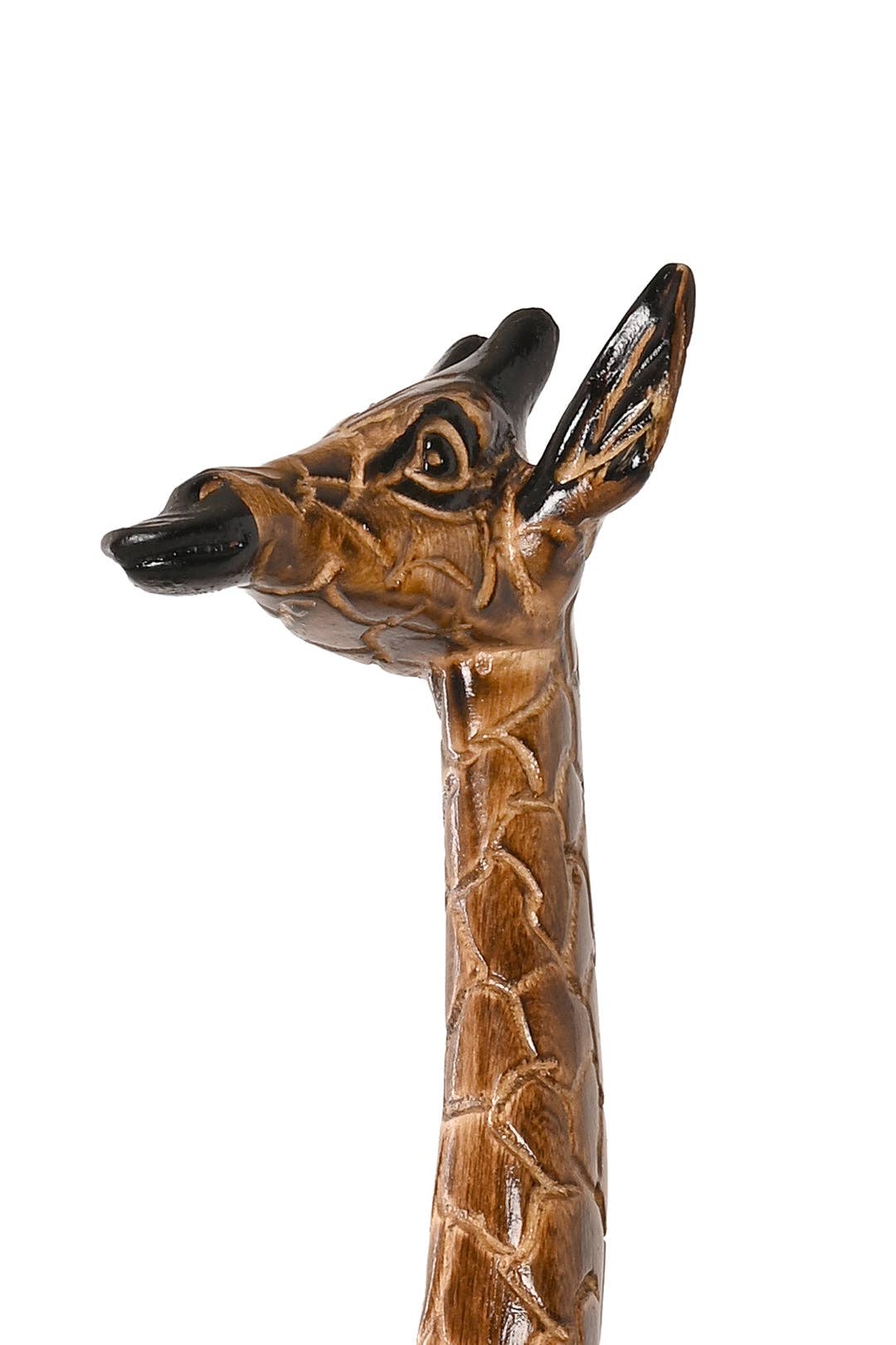 Kenyan Jacaranda Wood Giraffe Sculptures