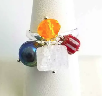 Fiesta Adjustable Party Rings