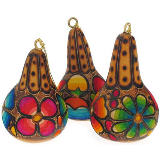 Floral Festival Multi-colored Ornament Drop