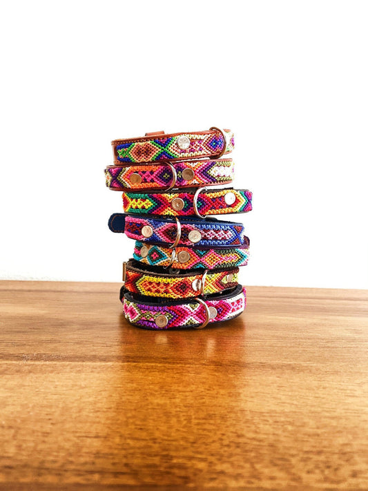 Baja Leather Cat & Dog Collars
