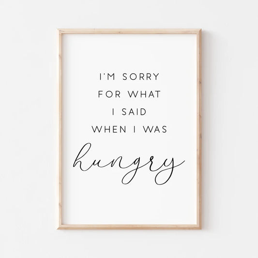 Hungry Wall sign