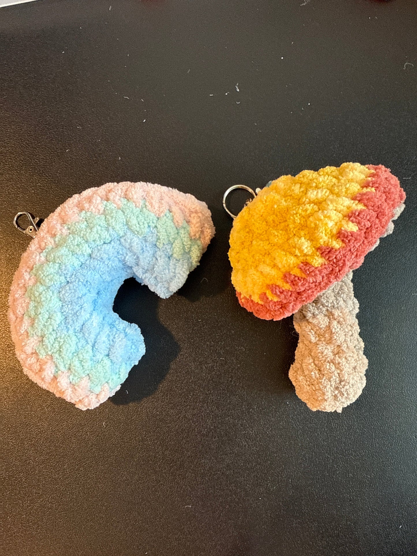 Crochet keychain
