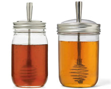 Load image into Gallery viewer, Honey Dipper for Mason Jar
