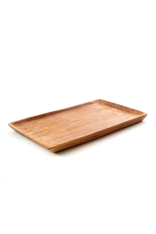 Wild Olive Wood Rectangular Serving Tray