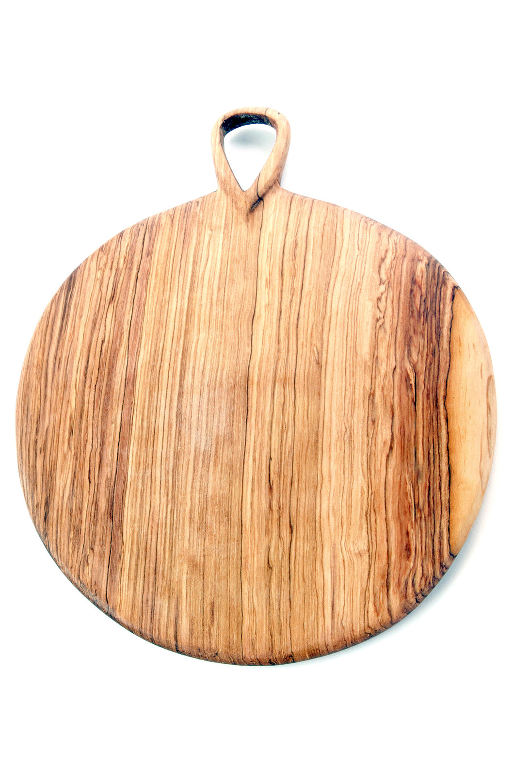 Wild Olive Round Cheese Board with Handle