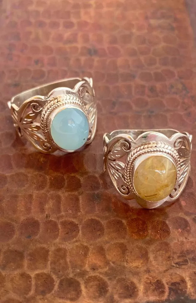 Joli Cut Sterling Silver Ring