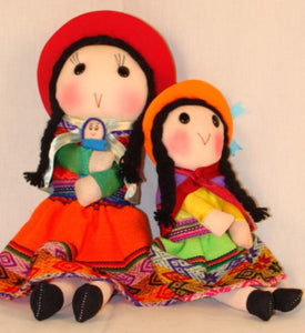 Peruvian Traditional Dressed Doll