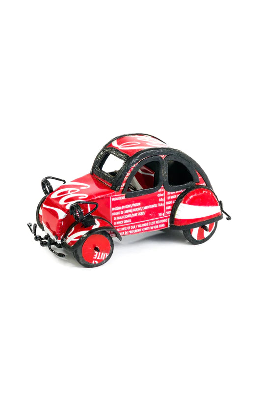 Mini Recycled Pop Can Car