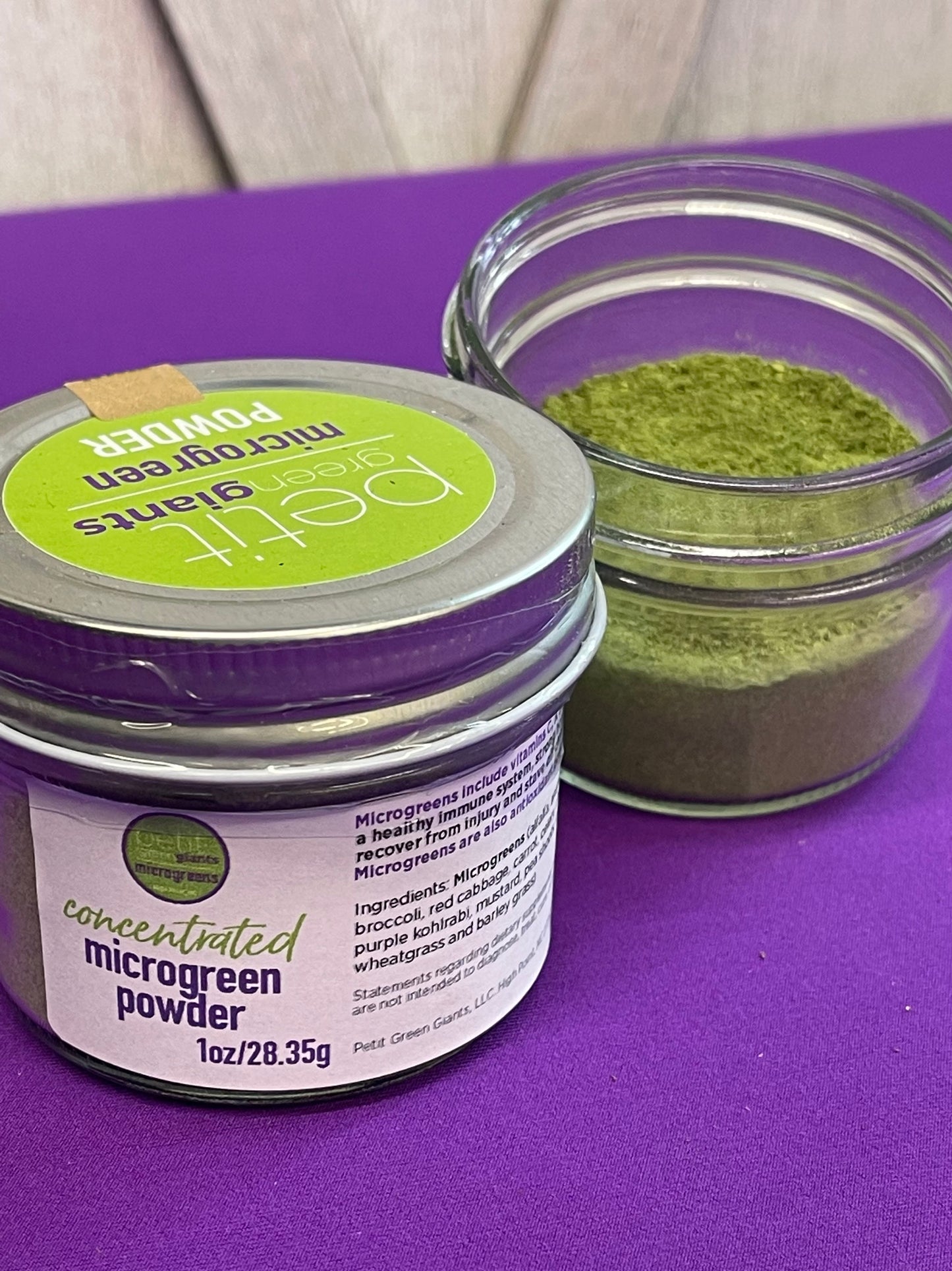Concentrated Microgreen Powder
