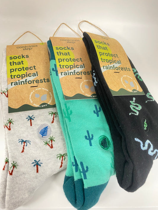Socks that Protect Tropical Rainforests