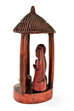 Load image into Gallery viewer, Rwandan Gazebo Wooden Nativity Scene
