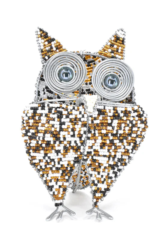 Patmore's Large Beaded Motley Owl