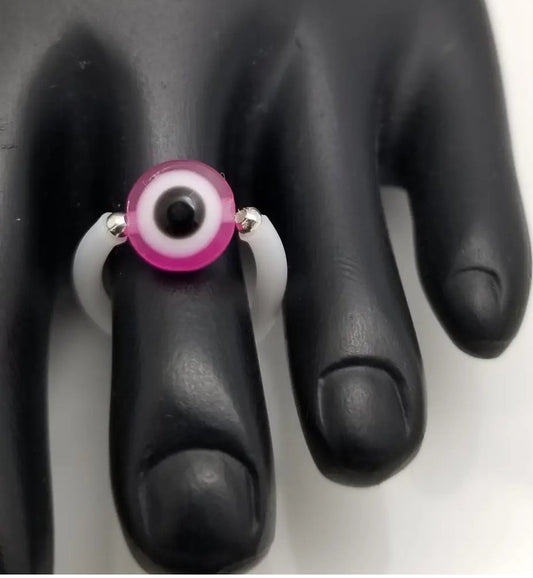 Toe Ring Hand Fired Divine Eye