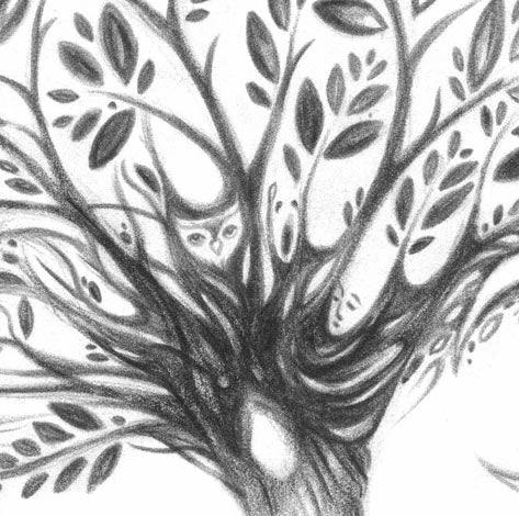 Liza Paizis 'Tree of Life' Print