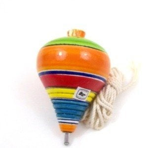 Mexican Wooden Spinning Top