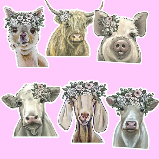 Boho Animal  Sticker Bundle
