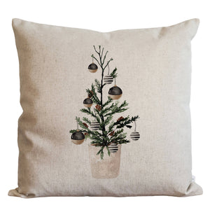 Ornament Tree Pillow & Insert