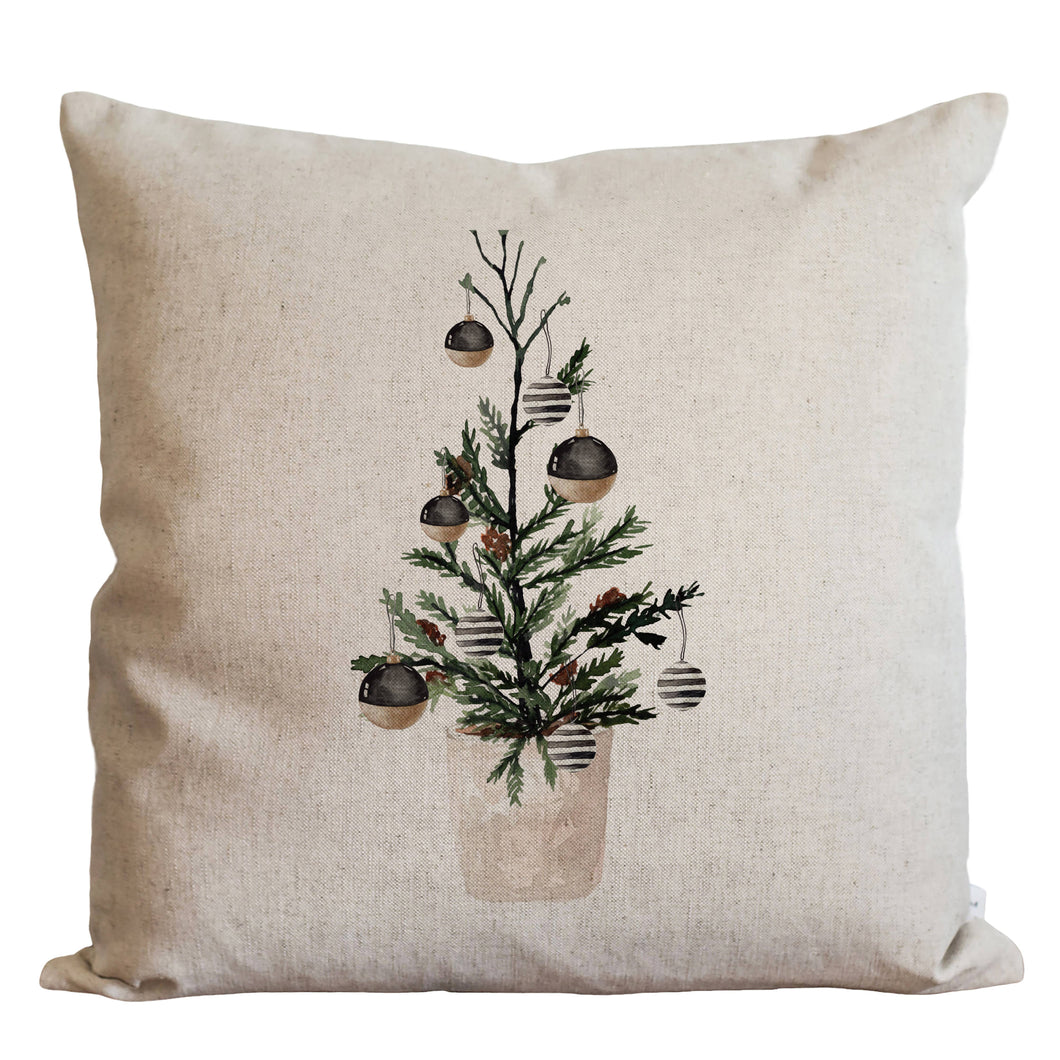 Ornament Tree Pillow & Insert