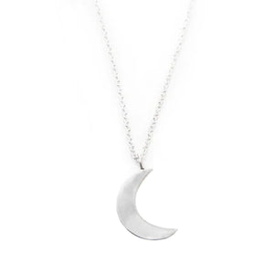 Crescent Moon Pendant Necklace