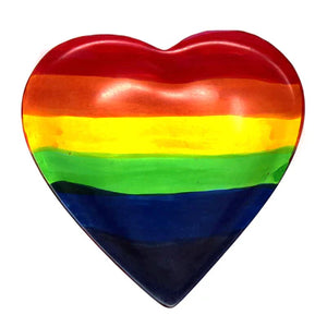 Rainbow Heart Trinket Bowl