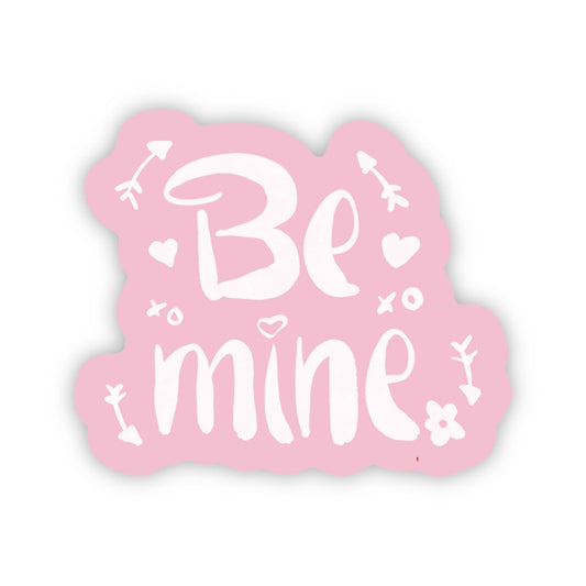 Be Mine Pink Love Sticker