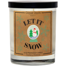 Load image into Gallery viewer, Let It Snow | 100% Soy Wax Candle
