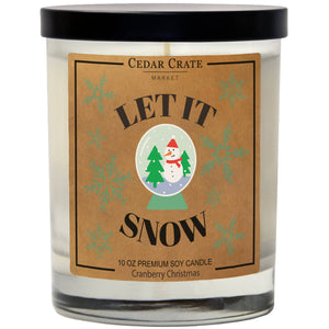 Let It Snow | 100% Soy Wax Candle