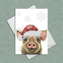 Load image into Gallery viewer, Cute Farm Animal Christmas Cards
