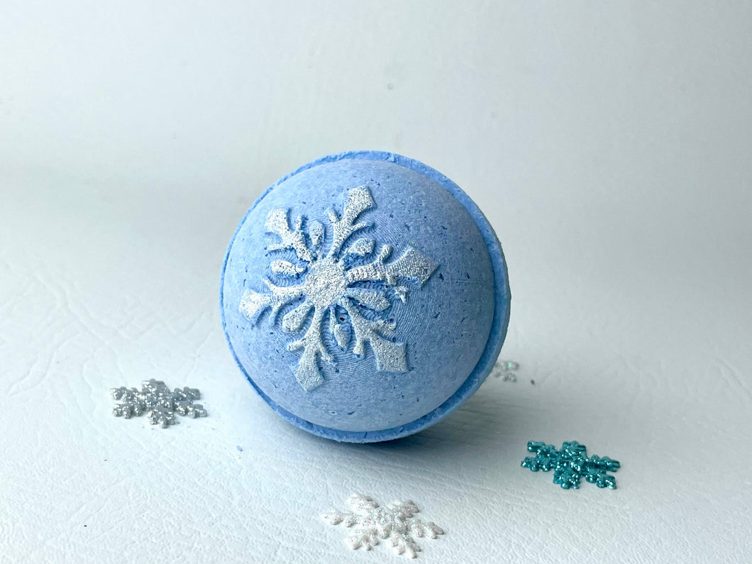 Sparkling Snowflakes Bath Bomb