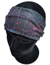 Load image into Gallery viewer, Neon Colored Spider Web Headband
