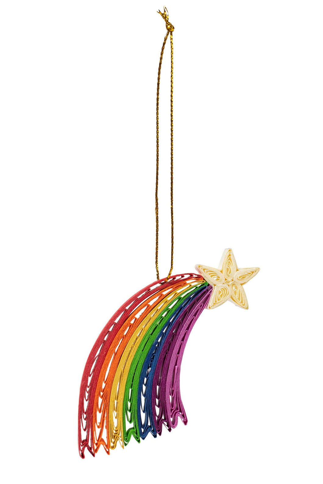 Quill Rainbow Ornament