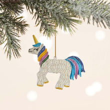 Load image into Gallery viewer, Quilled Unicorn Ornament

