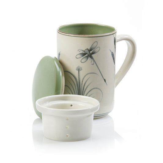Dragonfly Tea Infuser Mug